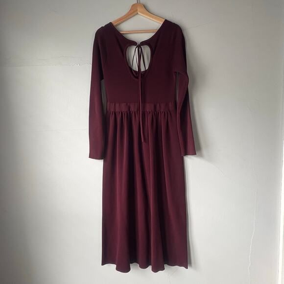 Proenza Schouler White Label Ribbed Midi Dress Size Large - Picture 9 of 9